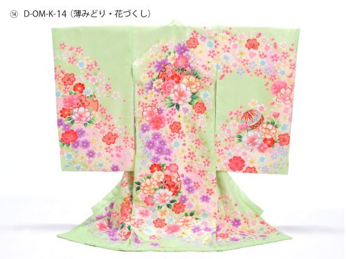 D-OM-K-14（薄みどり・花づくし）